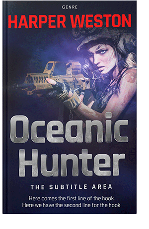 Pre Made Book Cover Oriental Pink