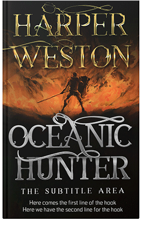 Pre Made Book Cover Asphalt