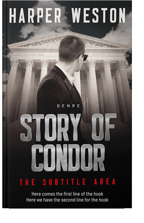 Front view of Cocoa Brown #23476 - Premade Mystery & Thriller & Suspense Book Cover