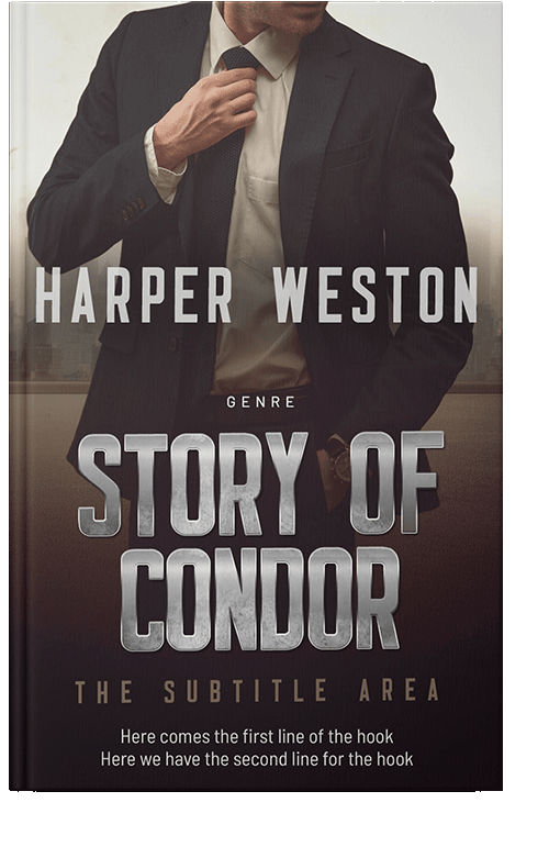 Front view of Cloud #23477 - Premade Mystery & Thriller & Suspense Book Cover