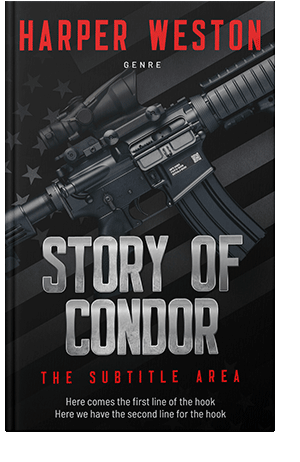 Pre Made Book Cover Woodsmoke