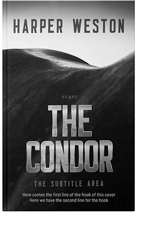 Pre Made Book Cover Cod Gray