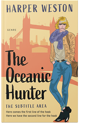 Pre Made Book Cover Manhattan