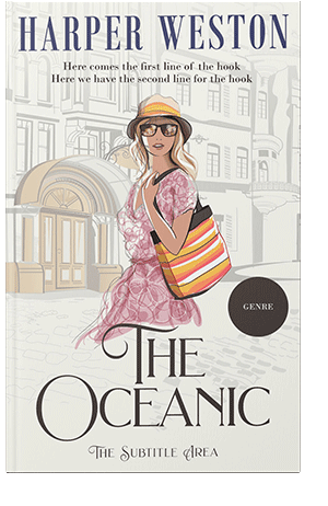 Pre Made Book Cover Spring Wood