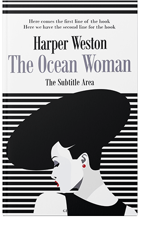 Pre Made Book Cover Ghost