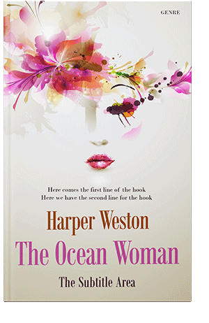 Pre Made Book Cover Pearl Bush