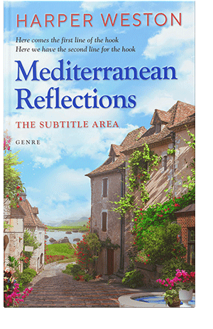 Pre Made Book Cover Jagged Ice