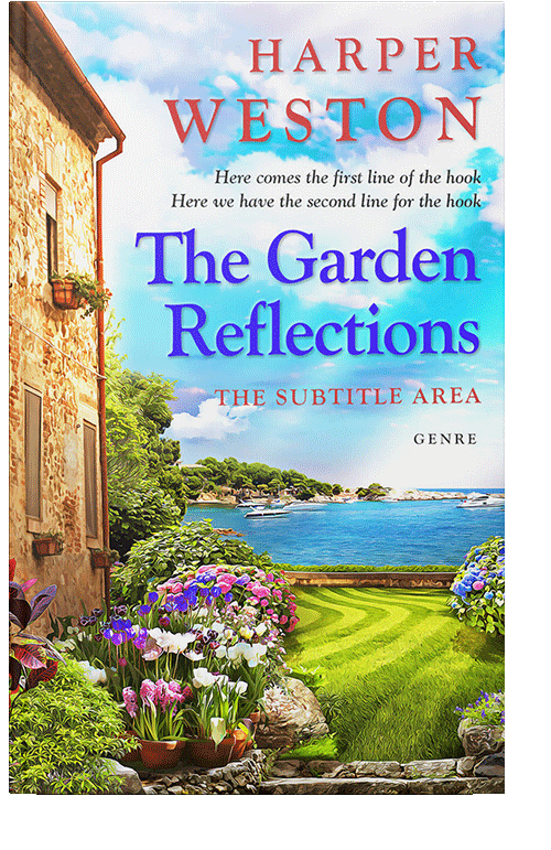 Front view of Geyser #23507 - Premade Literary Fiction Book Cover