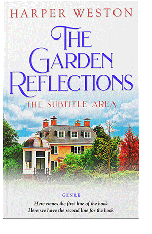 Pre Made Book Cover Pickled Bluewood