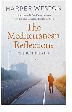 Pre Made Book Cover Athens Gray