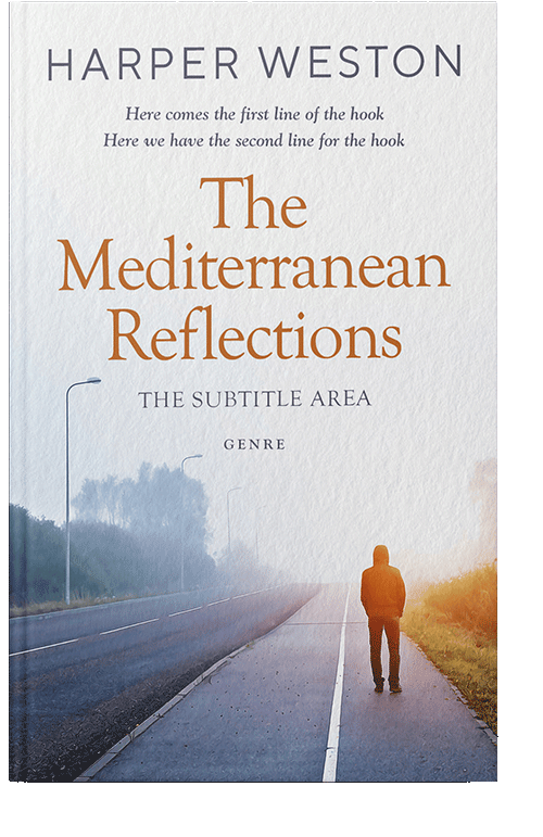 Front view of Athens Gray #23511 - Premade Teen & Young Adult Book Cover