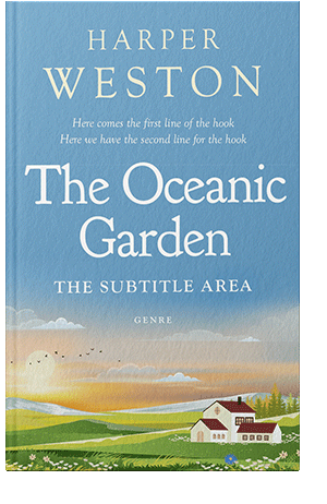 Pre Made Book Cover Glacier