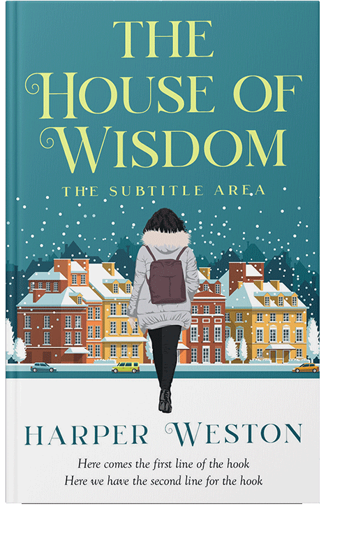 Front view of Calypso #23524 - Premade Romance Book Cover