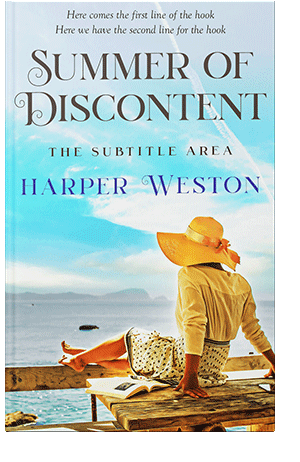 Pre Made Book Cover Jagged Ice