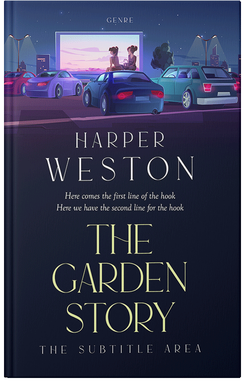 Front view of Premade Romance Book Cover - Haiti