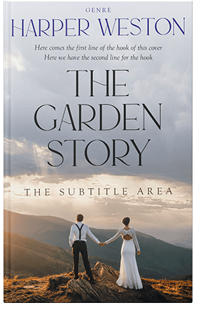 Pre Made Book Cover Pale Slate