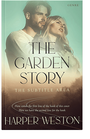 Pre Made Book Cover Coriander