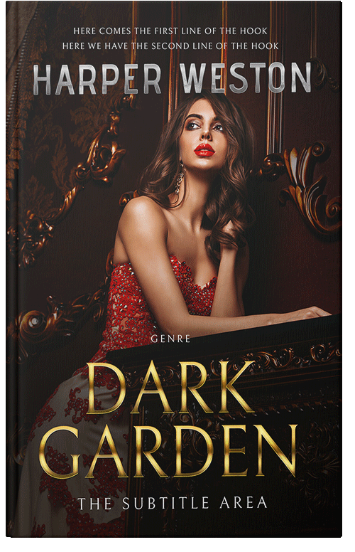 Front view of Night Rider #23549 - Premade Romance Book Cover