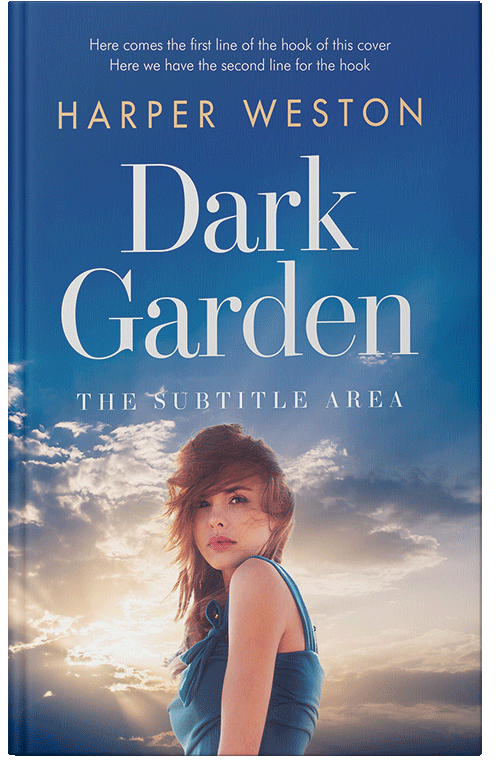 Front view of Premade Teen & Young Adult Book Cover - Dust Storm