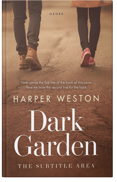 Front view of Premade Romance Book Cover - Spicy Mix