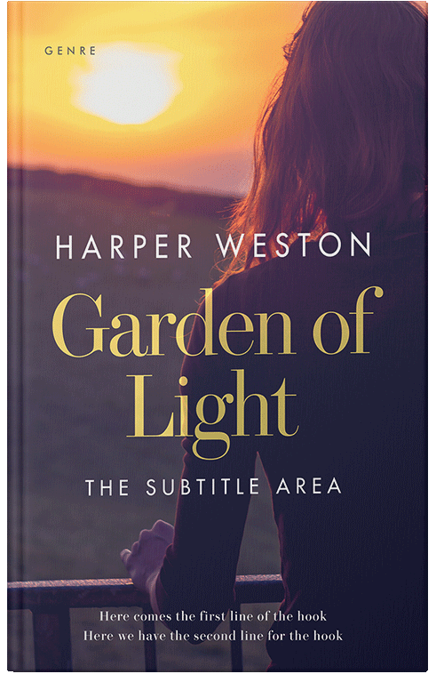 Front view of Premade Romance Book Cover - Martinique