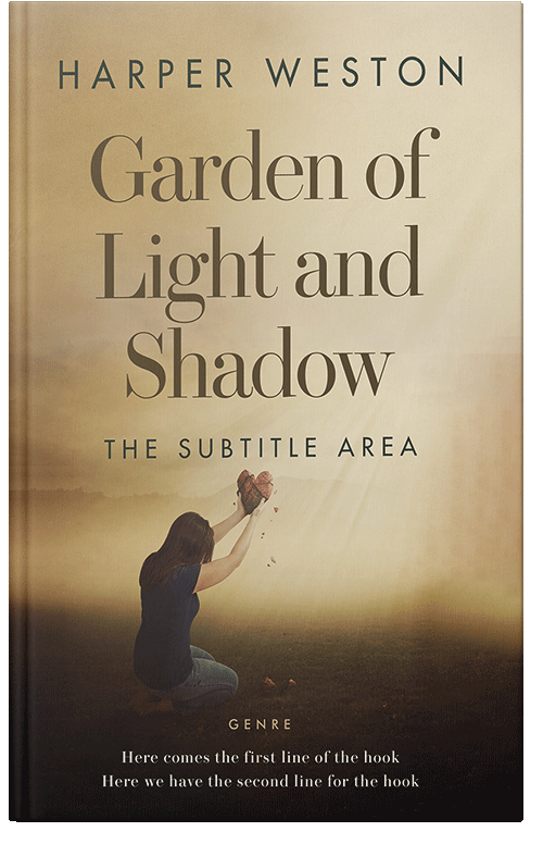 Front view of Sorrell Brown #23572 - Premade Religion & Spirituality Book Cover