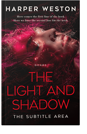 Pre Made Book Cover Chestnut Rose