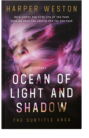 Pre Made Book Cover Viola