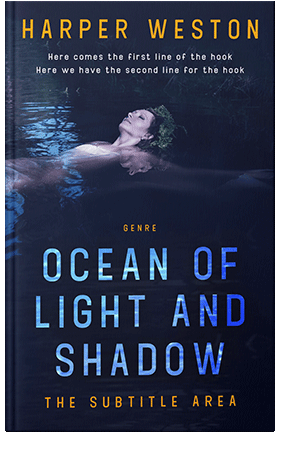 Pre Made Book Cover Black Pearl