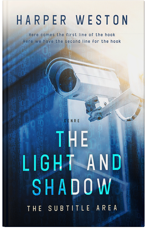 Front view of Periglacial Blue #23581 - Premade Mystery & Thriller & Suspense Book Cover