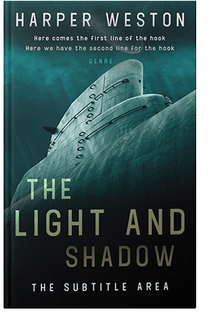 Pre Made Book Cover Black Pearl