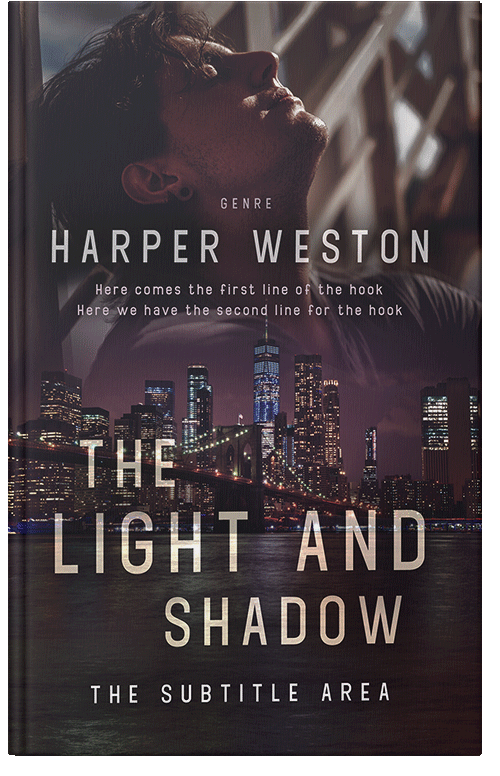 Front view of Premade Mystery & Thriller & Suspense Book Cover - Thunder