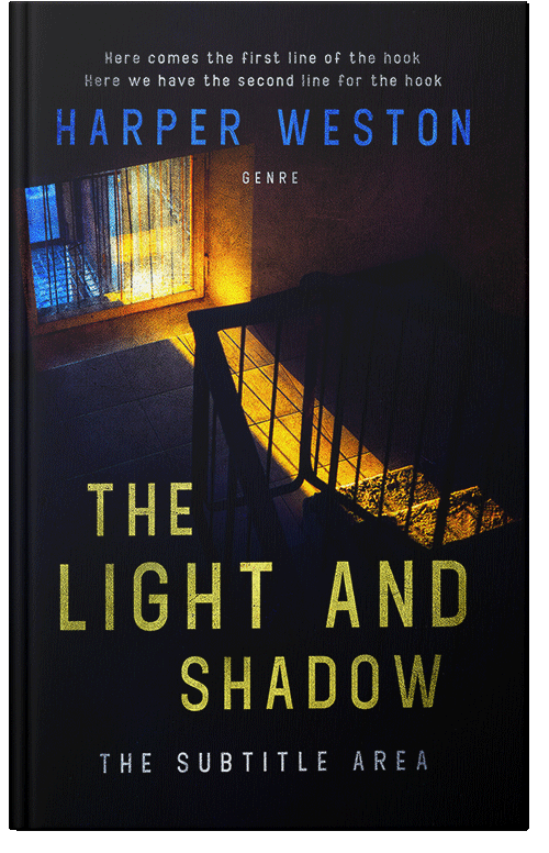 Front view of Cinder #23598 - Premade Mystery & Thriller & Suspense Book Cover