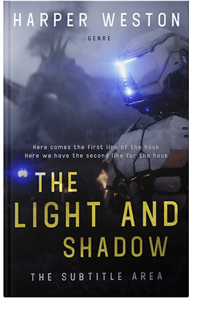 Pre Made Book Cover Mirage