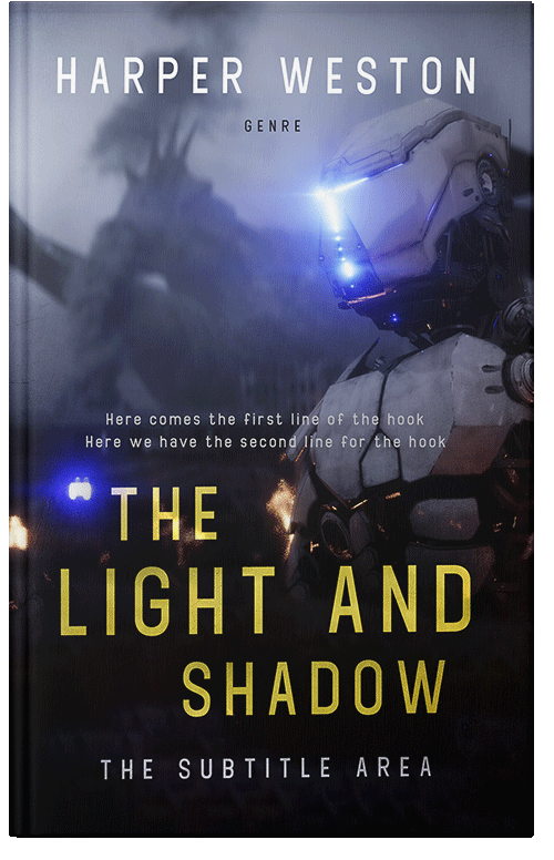 Front view of Premade Apocalyptica Book Cover - Mirage