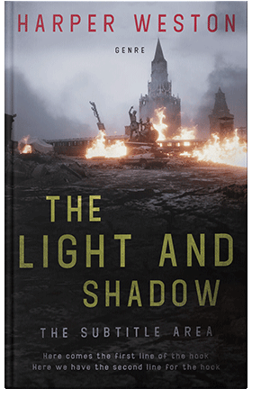 Pre Made Book Cover Pale Slate