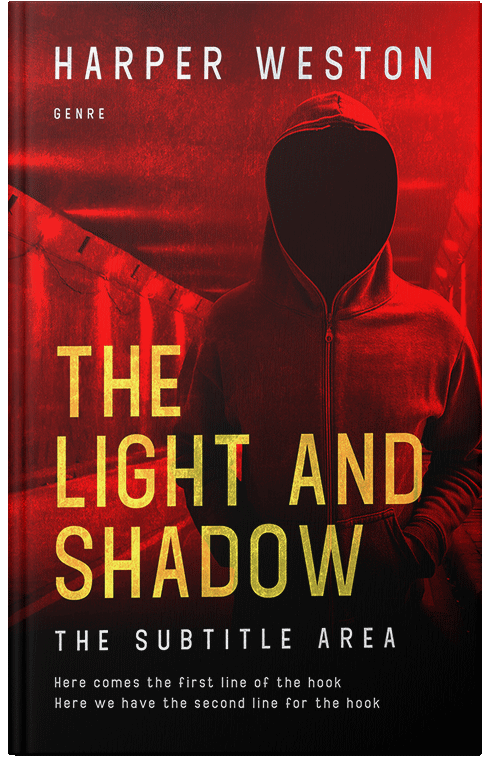 Front view of Rebel #23604 - Premade Mystery & Thriller & Suspense Book Cover