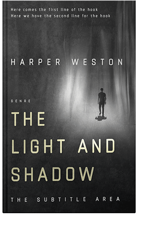 Pre Made Book Cover Outer Space