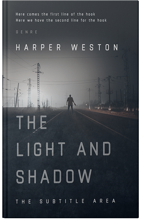 Front view of Ebony Clay #23611 - Premade Mystery & Thriller & Suspense Book Cover