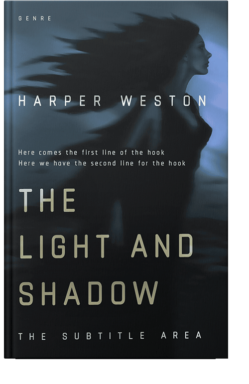 Front view of Bunker #23630 - Premade Fantasy Book Cover | BookCoverZone