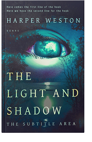 Pre Made Book Cover Cloud Burst