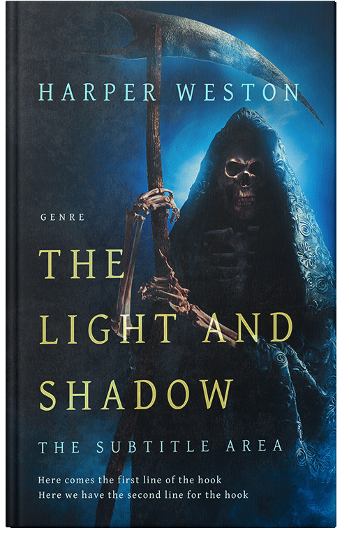 Front view of Premade Horror Book Cover - Mirage