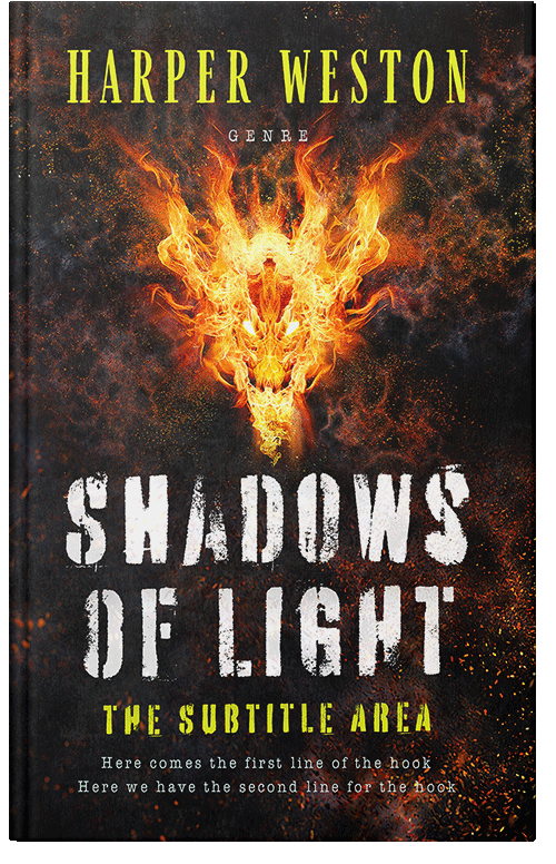 Front view of Equator #23640 - Premade Fantasy Book Cover