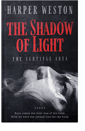 Pre Made Book Cover Old Rose