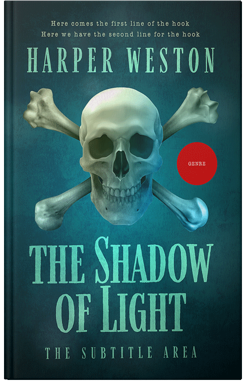 Front view of Tarawera #23661 - Premade Horror Book Cover