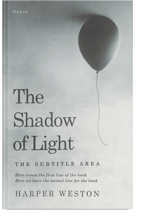 Front view of Iron #23668 - Premade Abstract Book Cover