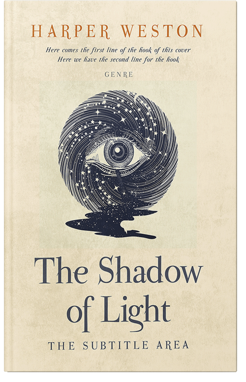 Front view of Janna #23677 - Premade Surreal Book Cover