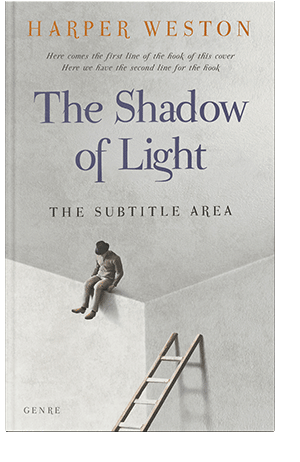 Pre Made Book Cover Quill Gray