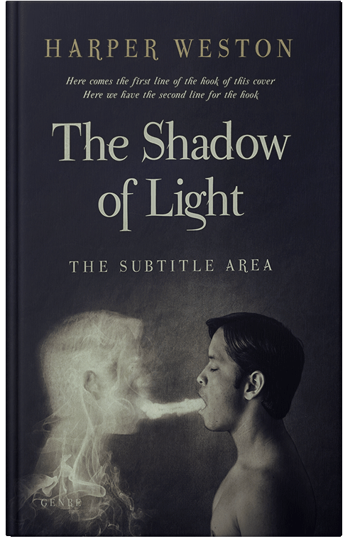 Front view of Cinder #23684 - Premade Surreal Book Cover