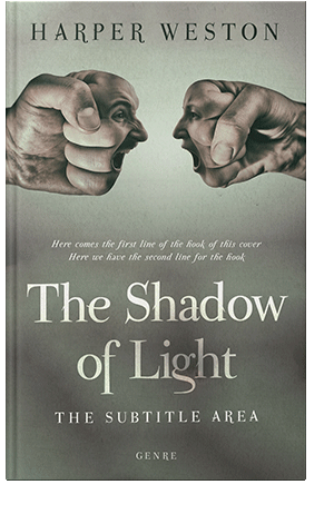 Pre Made Book Cover Bitter